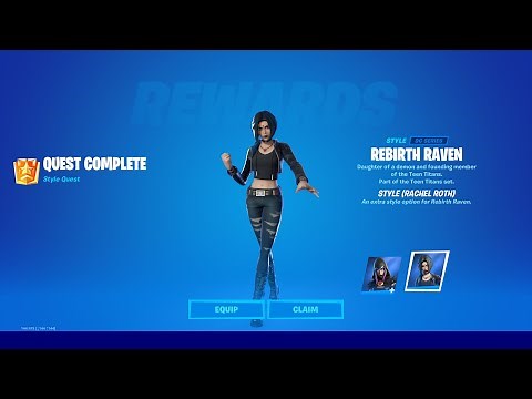 How To Get Rebirth Raven Skin In Fortnite (Unlock Raven Classic) Free Rachel Roth Skin