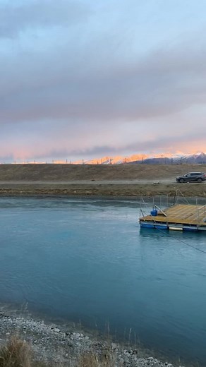 Twizel sunsets hit different.. #fishing #fish #fypシ゚viral #sunset #twizel