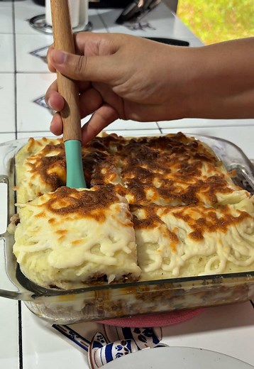 Pastel de papa y carne saludable | Receta fácil para almuerzo