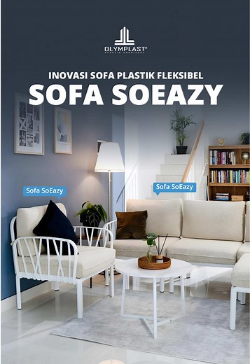 Inovasi Sofa Plastik Fleksibel: Sofa So Eazy