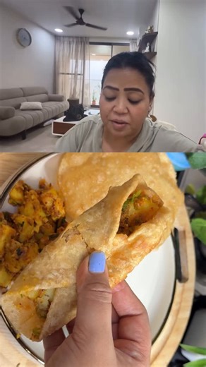 @lipika garg | U can make aloo puri with this pure vediko peanut oil #reelsinstagram #reelkrofeelkro #foodreels #bhartisingh #yummy #homemade | Instagram