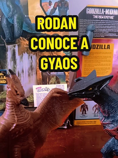 Rodan y Gyaos: Un Encuentro Épico