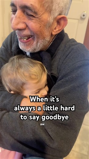 He’ll come back soon #grandparenting