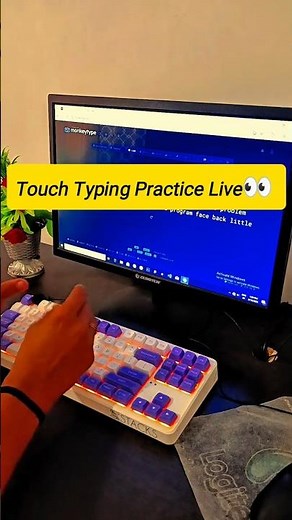 Touch Typing Practice Live | Boost Your Speed & Accuracy⌨️