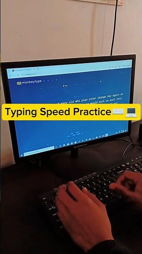 Typing Speed Practice📈💻| Build Computer Skills & Improve Accuracy😎