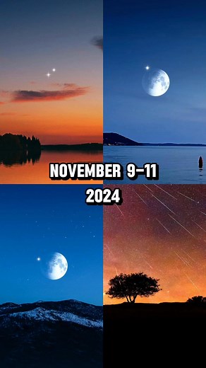 🌟 Don't miss out on the upcoming celestial wonders! Here's what you can catch in the night sky:⁠ ⁠ 🌓 Nov 9: First Quarter Moon;⁠ ✨ Nov 9: Mercury-Antares conjunction;⁠ ✨ Nov 10: Moon-Saturn conjunction;⁠ 🌠 Nov 11: Northern Taurids' peak;⁠ ✨ Nov 11: Moon-Neptune сonjunction⁠ ⁠ Which celestial object or event are you most excited to see? Tell us below!⁠ ⁠ #Stargazing #Astronomy #NightSky #Planets #Moon #MeteorShower #StarWalk | Star Walk
