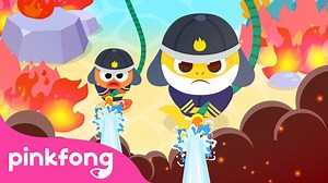Gear up! Baby Shark Fire Fighter is here to the rescue 🚒9️⃣1️⃣1️⃣💨 #babyshark #pinkfong #safetysong #fire #firefighter | Pinkfong