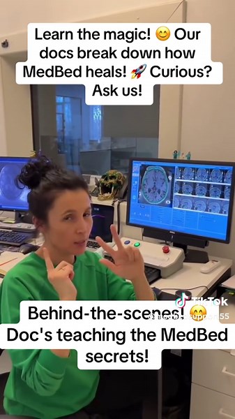 Behind-the-scenes! 😊 Doc's teaching the MedBed secrets! #MedBedInsights #Healing #MedBedNow #MedBedRevealed