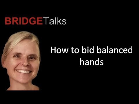 How to bid balanced hands