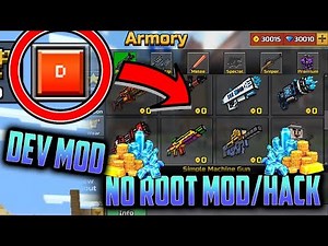 Pixel Gun 3D New Custom Developer Console Mod APK NO-ROOT! [All Pets + Everything Free & MORE!]