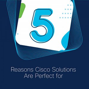 🙌 #SMBs can benefit from recent advancements to business #tech solutions to empower their organization. Here are 5️⃣ reasons we can help: http://cs.co/6184PTJI4 | Cisco
