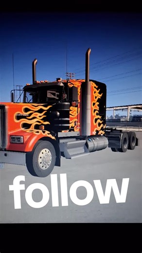 #American truck sim # semitruck #fyp