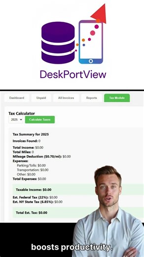 How do I get my MS Database on my Phone or Laptop? (Track Invoices & Jobs)