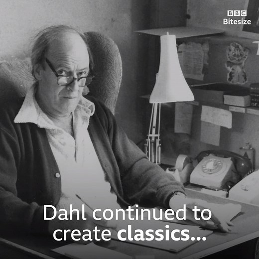 Fighter pilot, spy and best-selling author - Roald Dahl's life was often just as amazing as the stories he wrote! 📖 (via BBC Bitesize) | BBC Arts