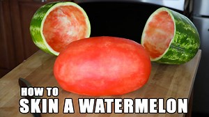 Skin a watermelon for your next party trick.