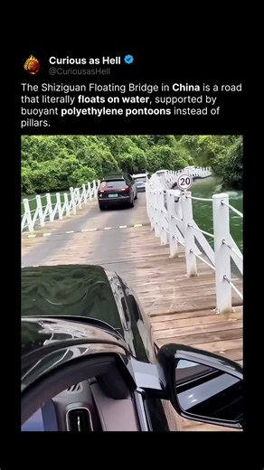 Driving Across a Floating Bridge 🚗