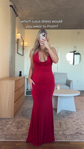 red or pink for prom? 💃 shop @maddieschaf formal dress picks via link in bio #promshopping #reddress #weddingseason #formaldress