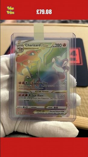 Charizard VSTAR 174/172 Rainbow Holo Secret Rare Brilliant Stars Pokemon Card