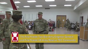 7.4K views · 180 reactions | 416th TEC has a new commander! Welcome MG Miyako Schanely. First female U.S. Army Engineer two star general, and many other firsts. U.S. Army Reserve | 416th Theater Engineer Command | Facebook