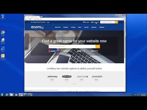 How to Transfer a Domain to eNom