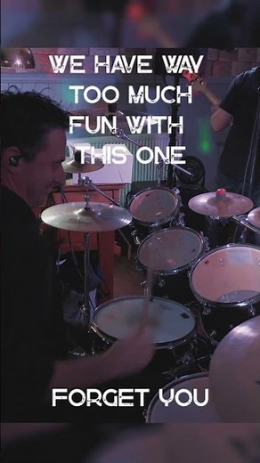 Too Much Fun With This One 😂🥁 | Forget You (LIVE) #drums #livemusic #drummer #band #funkdrums #funk