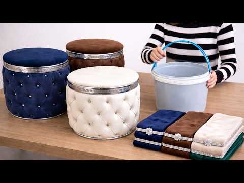 Don't throw your plastic buckets in the trash! Everyone who sees them will be amazed!