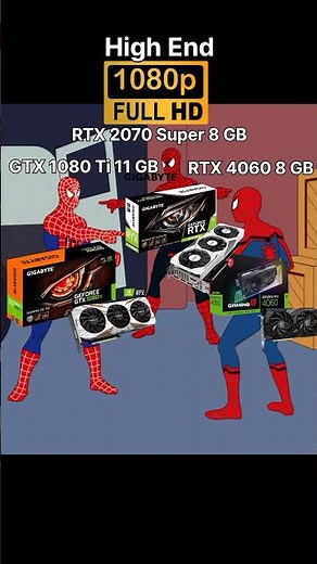 GTX 1080 Ti 11 GB = RTX 2070 Super 8 GB = RTX 4060 8 GB