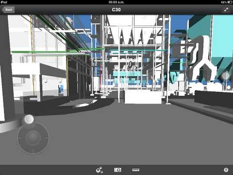 Autodesk Navisworks and Inventor on ipad