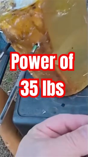 35 lbs – Was kann das MINIMUM wirklich anrichten? 😳💥