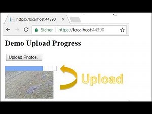 Upload with Progressbar jQuery Ajax Asp