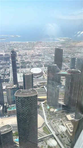 🫶World’s Tallest Building View from Inside 🗼Burj Khalifa
