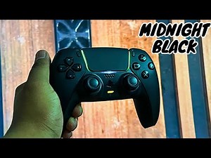 Midnight Black || SONY PS5 DualSense Wireless Controller || Unboxing & Review