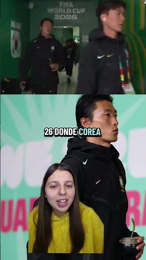 Cho GueSung el jugador numero 9 de Corea tomando mate 🧉 #choguesung #coreadelsur #mate #mundial2026