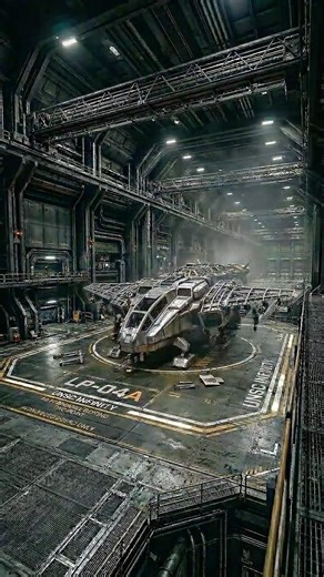 Pelican assembly on the UNSC Infinity