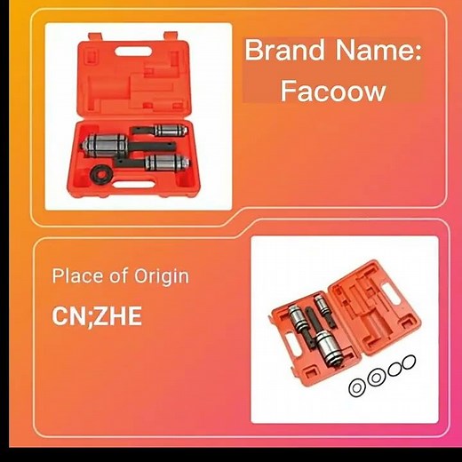 3pcs Exhaust Pipe Expander Tool Kit 1/18'' to 3-1/2'' Tailpipe Expander