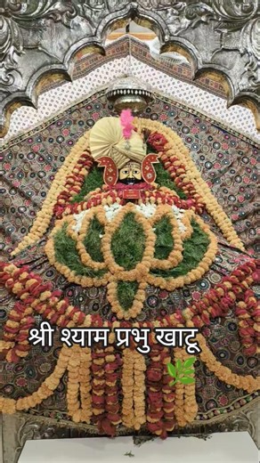 खाटू श्माया 🦚🦚🦚#song #khatu #hindudeity #shyam #hindugod #shyamdarshan #love 🌿🌿🌿🌿 #radheshyam 🦚