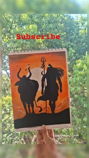 Lord Shiva Drawing, 🔱 #shorts​ #art​ #drawing​ #shiva​ #lordshiva​#shortsfeed #ytshorts #mahadev