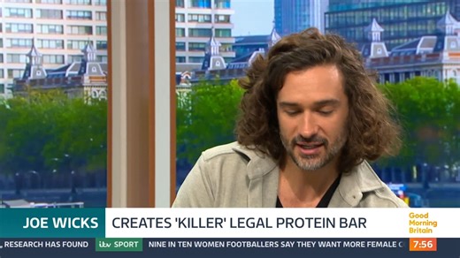 The Body Coach, Joe Wicks, is taking on the government in a new documentary about ultra-processed foods. As part of the programme, Joe has created what he calls 'the most dangerous protein bar ever made,' packed full of chemicals that are detrimental to the human body - but perfectly legal in the UK. | Good Morning Britain
