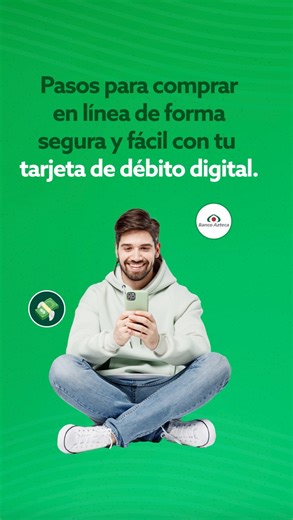 Comprar con tu tarjeta de débito digital de Banco Azteca es mucho más fácil de lo que imaginas. ​ Da el primer paso en tu App, si aún no la tienes, descárgala aquí: https://bit.ly/4klEfZ1 🔗 | Banco Azteca