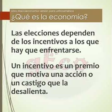 Libro Macroeconomía - ¿Que es la economía?