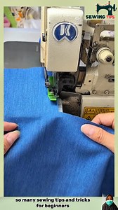 Tricks for overlocking fabric corners #tips #tipsandtricks #sewing #sewinghacks #tipsandtrick | Sewing Tips