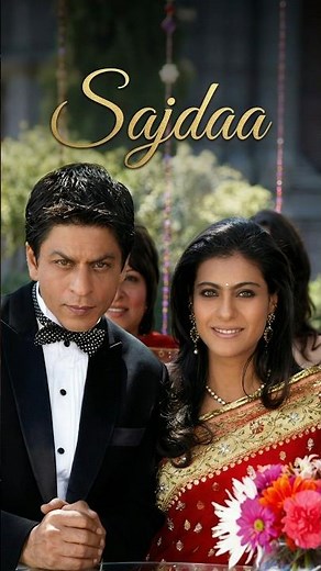 Sajdaa tera sajdaa… ❤️#sajdaa #srk #kajol #rahatfatehalikhan #shankarehsaanloy