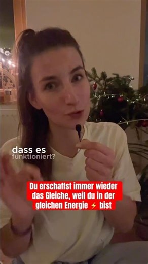 Du erschaffst immer wieder das Gleiche, weil du in der gleichen Energie bist 🙌🏼