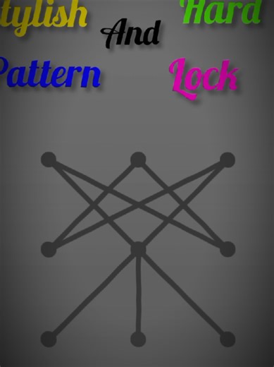 pattern screen lock #creatorsearchinsights #foryou #pattern #screenlock #lock