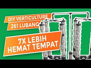 DIY : How to make Vertical Hydroponic System using 8 Towers (Part 2)