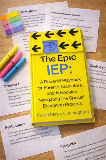 📘 The Epic IEP is here! A powerful playbook for parents, educators, and advocates ready to transform the IEP process into real student success. Written by Karen Mayer Cunningham, this is your roadmap to confident, compliant, and collaborative IEP meetings. ✨ Pre-order now and unlock $500 in bonuses! 👉 www.TheEpicIEP.com #TheEpicIEP #SpecialEducationBoss #SpecialEducation #IEPGoals #ParentAdvocacy #504Plan #SPEDTeachers #InclusionMatters #EducationLaw | Special Education Boss