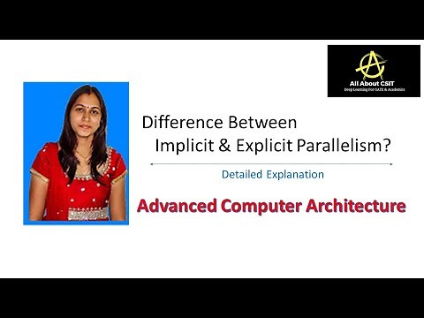 Difference Between Implicit and Explicit Parallelism | lec 14 | ACA | By Bhanupriya