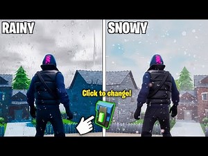 How To Change WEATHER In Fortnite Creative! (Tutorial)