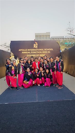 Deepa Golani on Instagram: "From cheering in the audience to dancing on stage 💃 Mother's group dance at my son's annual function — unforgettable experience. @ais_zundal Best dance teaching choreographer : @yashsir4dance @x_vision26 #MothersDance #ProudMom #AnnualFunction #DanceWithJoy #instagram BeautifulMemories SchoolFunction"