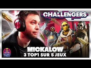 MICKALOW tente 3 Top1 sur WARZONE, APEX et FORTNITE – Challengers